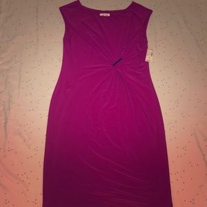 JONES STUDIO MAGENTA PINK LADIES DRESS SZ:12